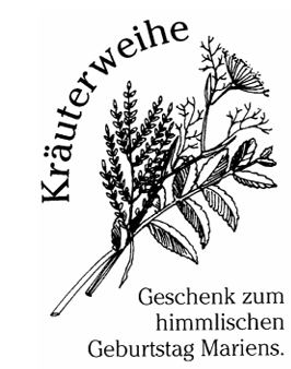 Pfarrverbandsgottesdienst mit Kräuterweihe am 15. August in St. Konrad